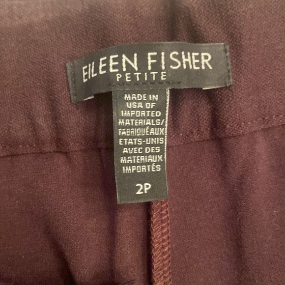 Cassis Wide Leg Cropped Stretch Crepe Pants - Picture 5 of 7